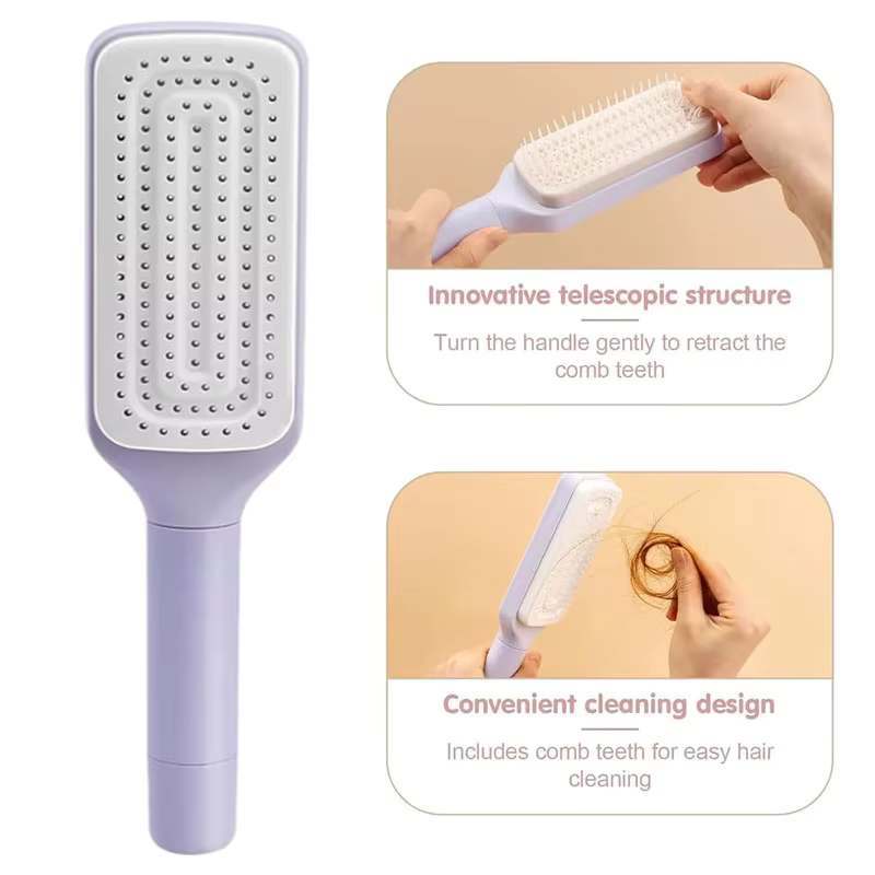 HairFree – Die Bürste, die sich selbst säubert