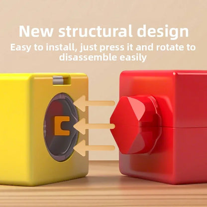 2025 Hot Toys Magic Track Cube Girls Puzzle Playhouse Toy Gifts High Speed Rail